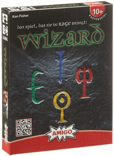 Amigo 6900 Wizard Kartenspiel Familienspiel Gesellschaftsspiel ab 10 Jahre 