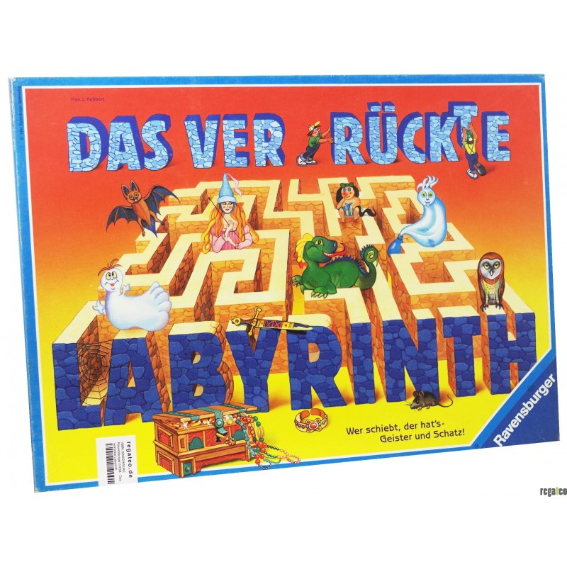 Ravensburger 01094 - Das verrückte Labyrinth - Regateo - gebrauchte  Brettspiele kaufen
