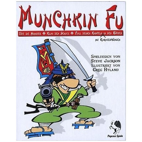 Munchkin Fu - Töte die Monster - Klau den Schatz - Fall deinen Kumpeln in den Rücken