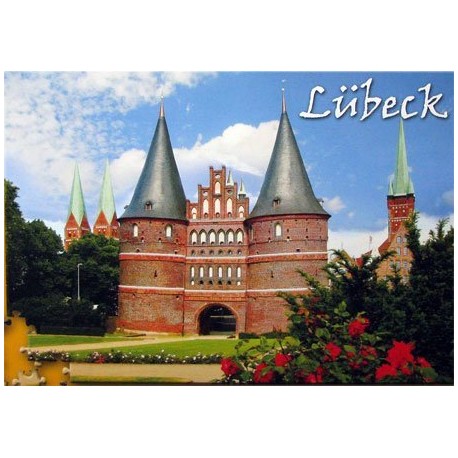 Stadtpuzzle Lübeck - Holstentor (Puzzle