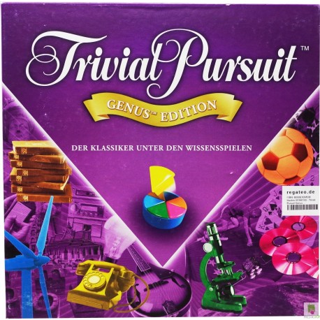 Hasbro 00386100 - Trivial Pursuit Genus Edition - deutsche Version