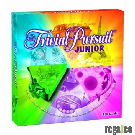 Parker 6189656 - Trivial Pursuit Kinder Edition, Kinderspiel