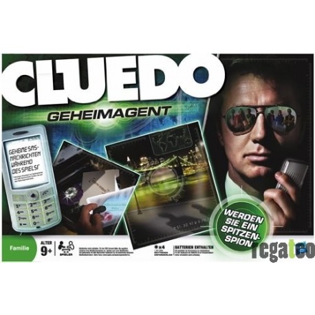 Hasbro 02143100 - Parker Cluedo Geheimagent