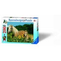 Ravensburger 12628 - Pferdeglück - 200 Teile XXL Puzzle