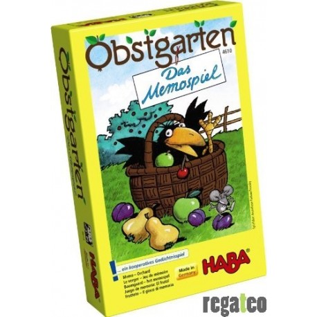 4610 - HABA - Mitbringspiel mini - Obstgarten - Das Memo-Spiel